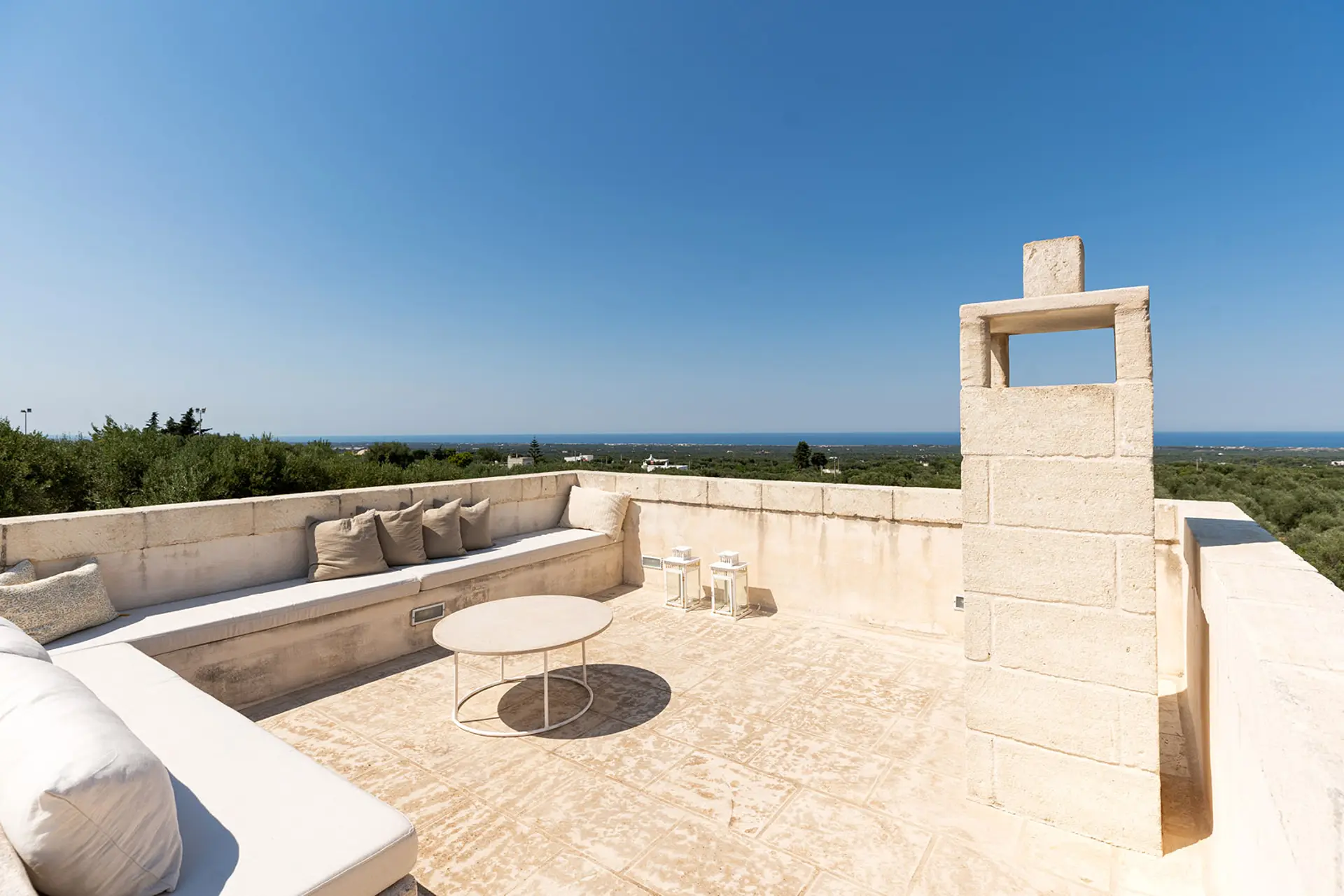 Living sulla terrazza