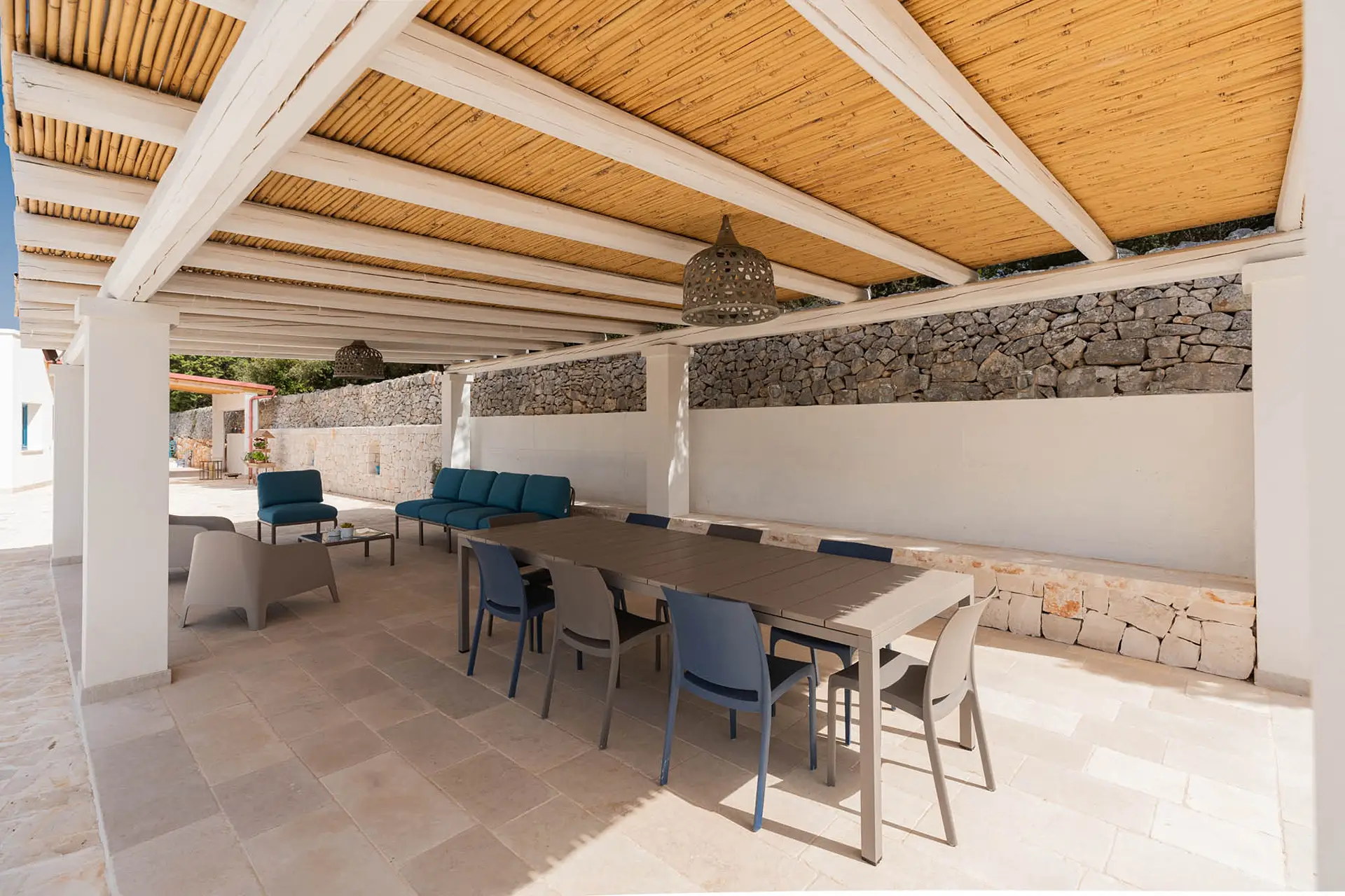 Zona pranzo esterna