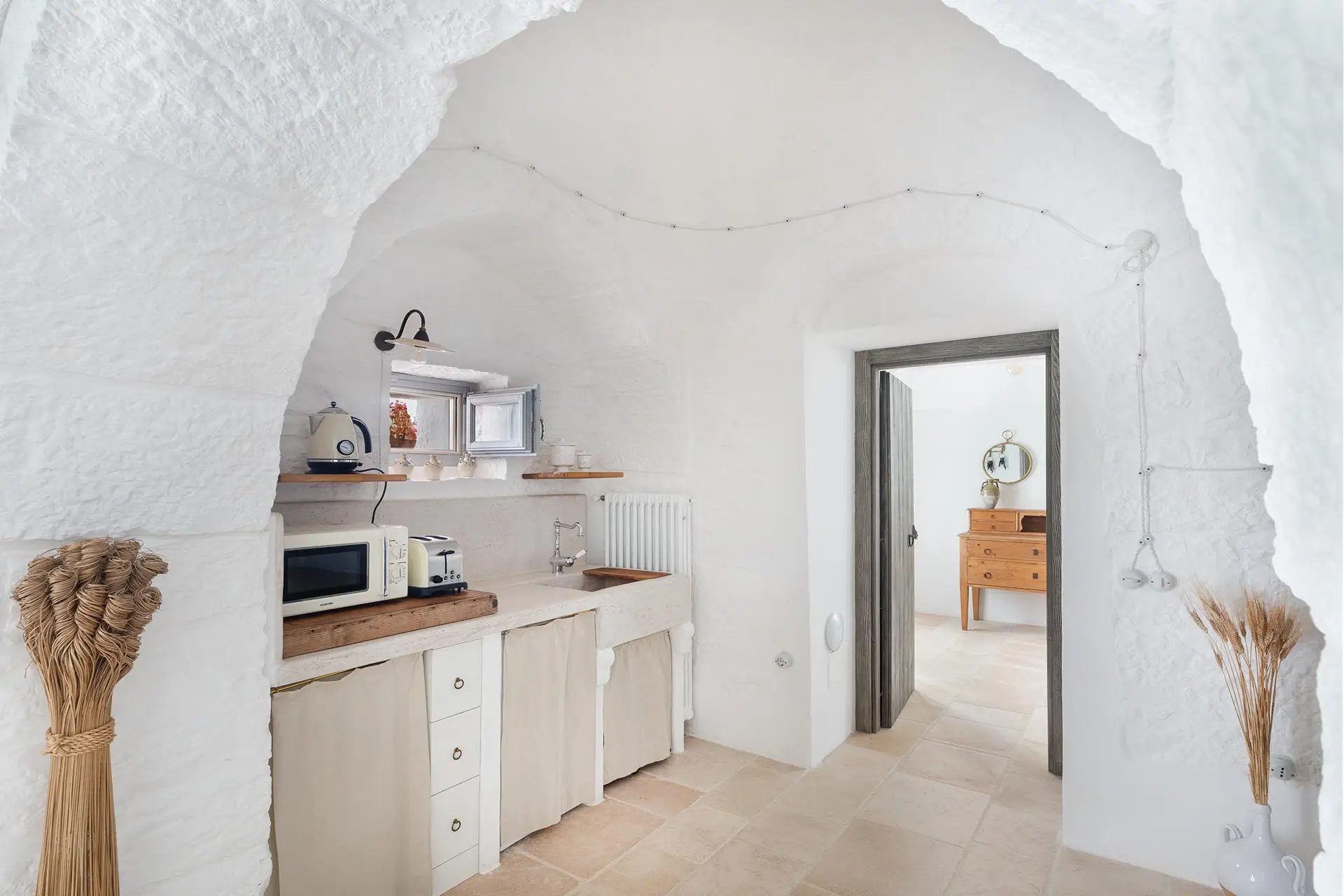 Cucinotto secondario nel trullo