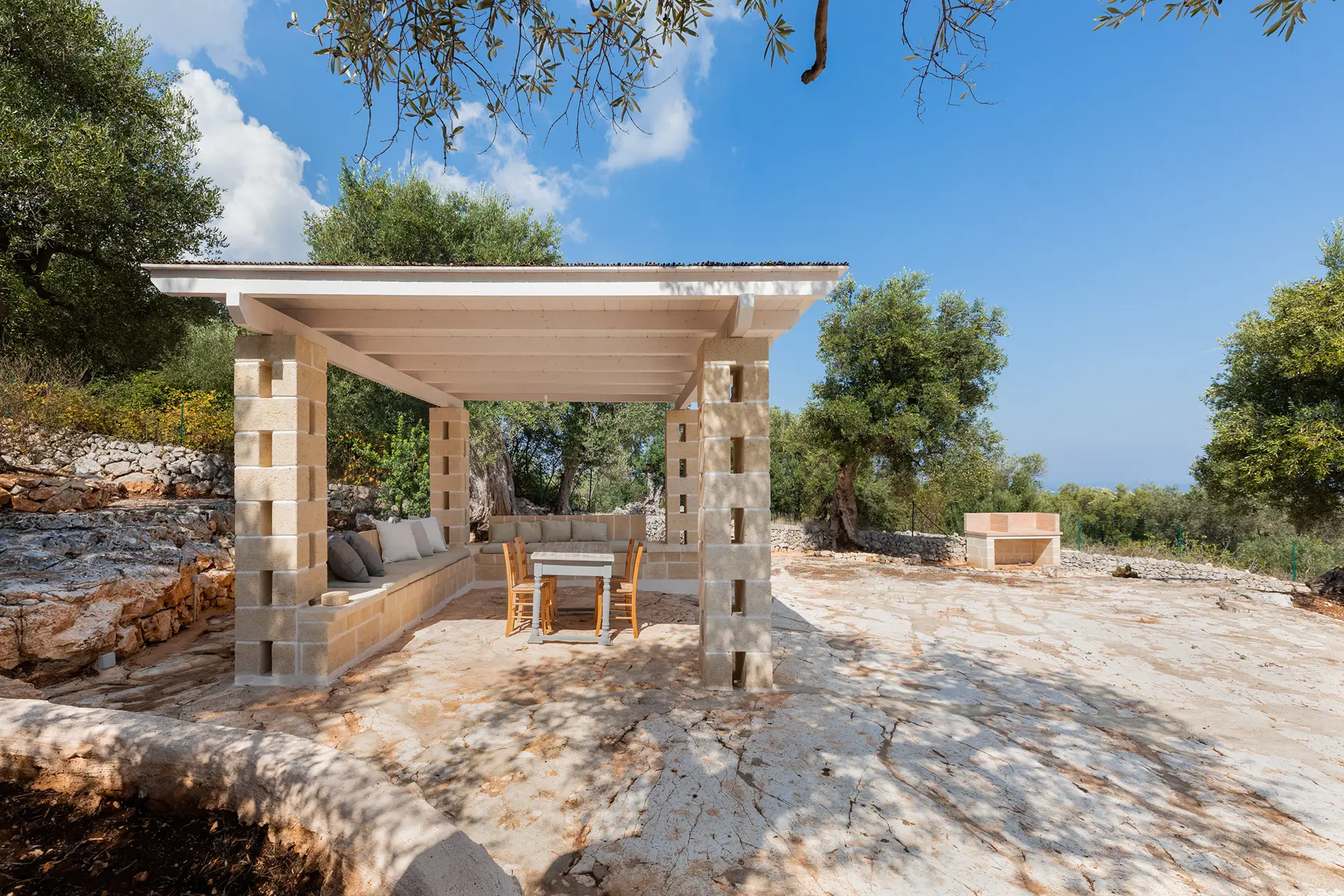 Outdoor dining and BBQ